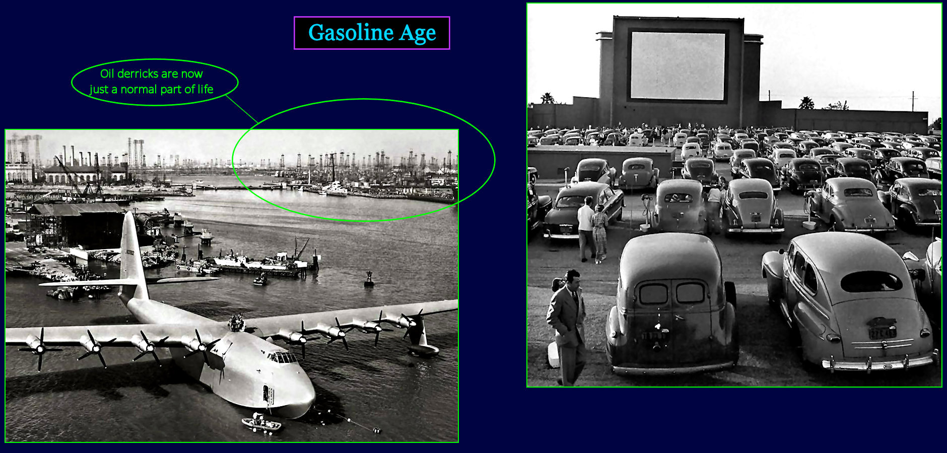 Gasoline Age, 1940s